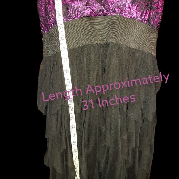 Twenty-One Tank Top Style Dress with Ruffles Junior's Size L - Picture 4 of 7